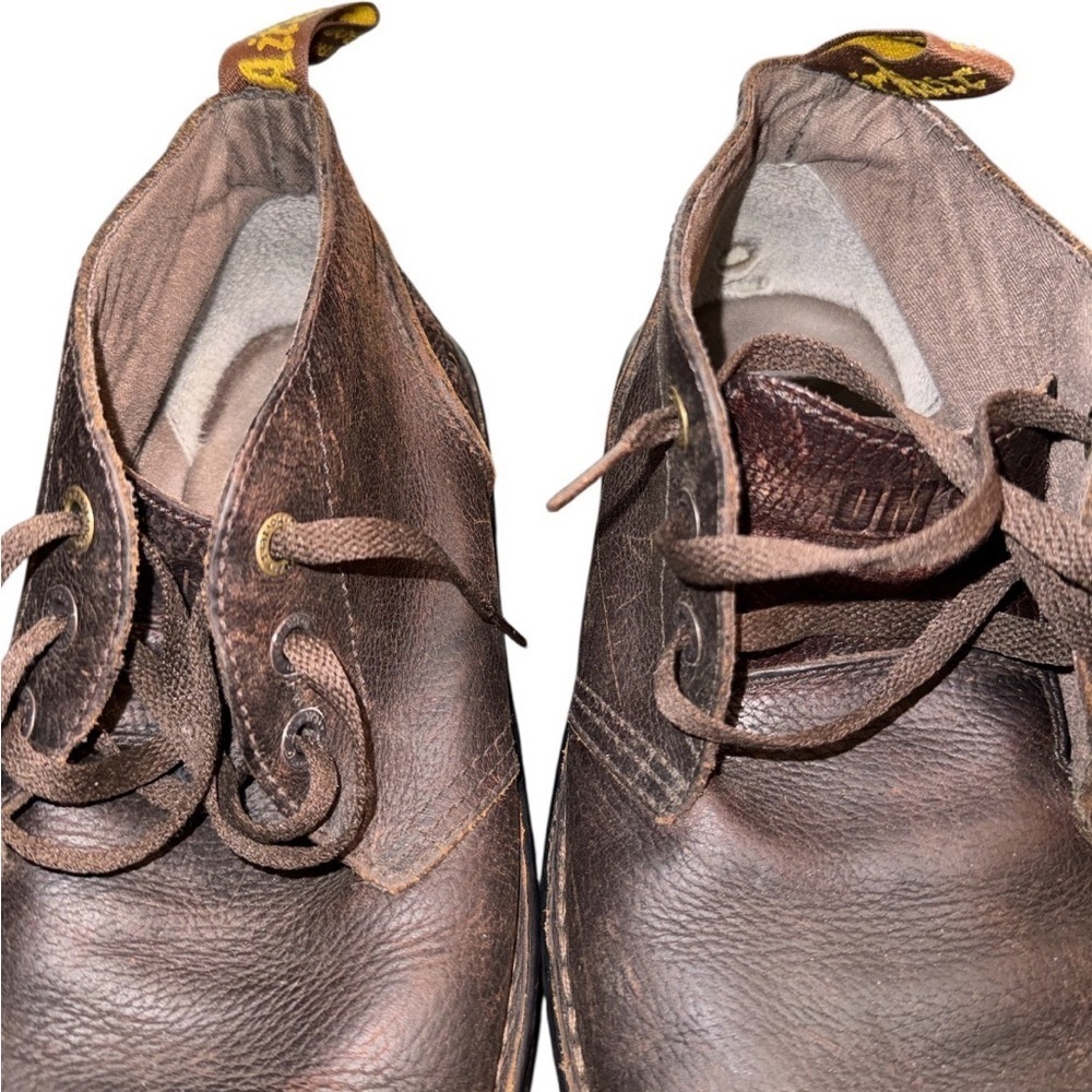 Dr. Martens Sussex Industrial Brown Leather Boots - Picture 7 of 8